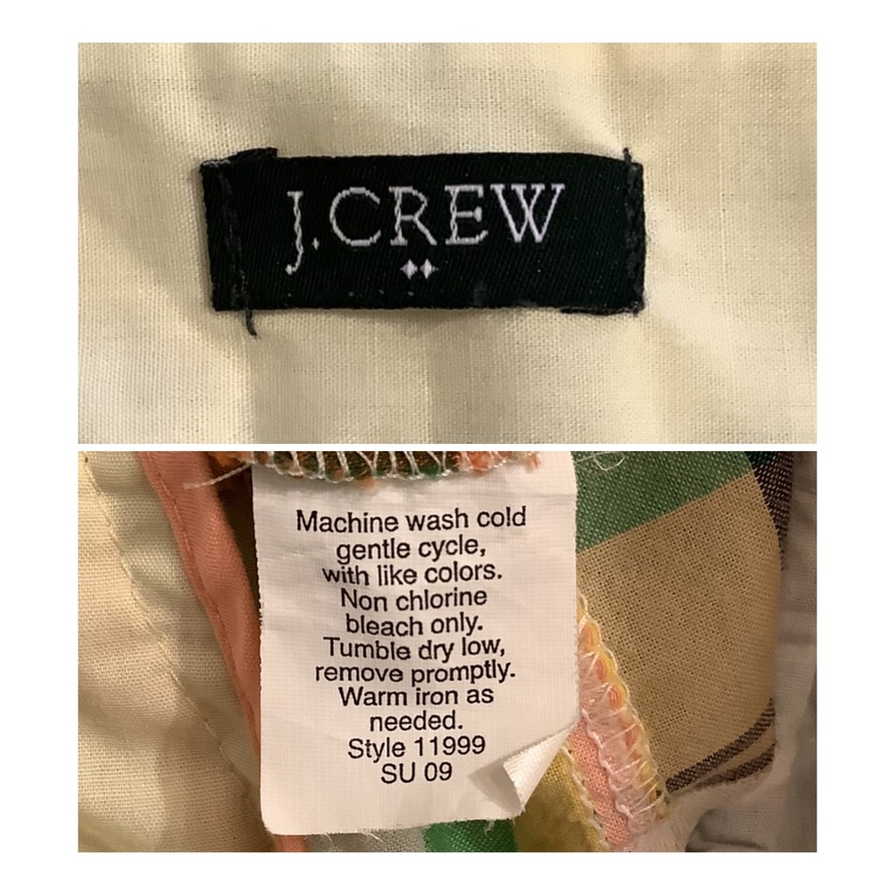 J. Crew Madras Patchwork Plaid Mini - image 4